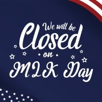 Closed - Martin Luther King Junior Day